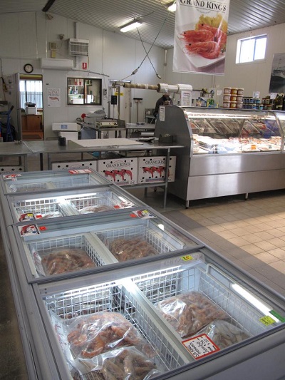Inside the Free Range Seafood Beverley factory outlet